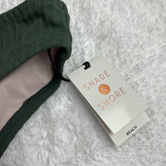 Shade & Shore Green Bikini Bottom Hipster sz XL - Picture 3 of 5